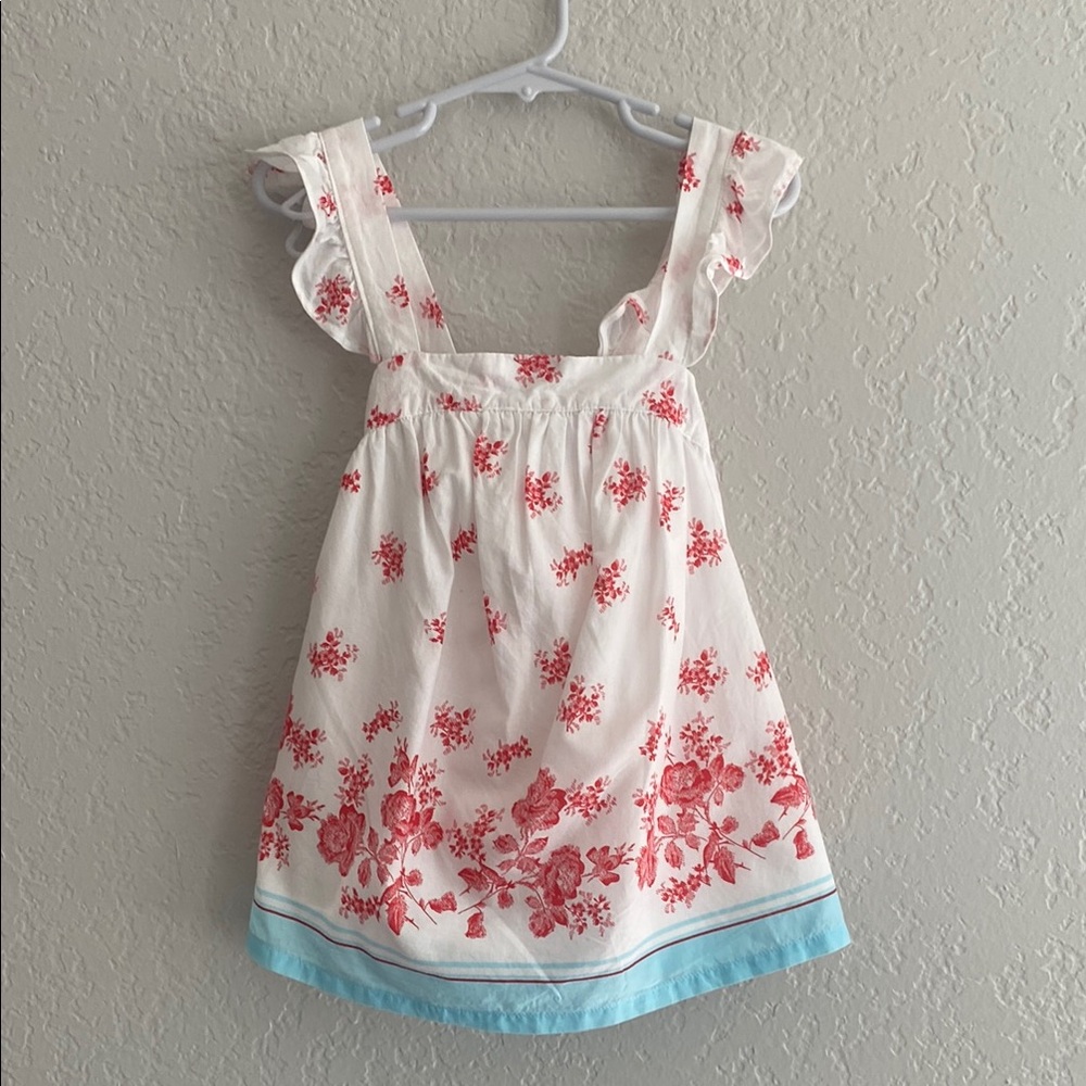 Janie & Jack Floral Print  top size 6